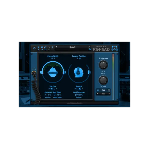 Blue Cat Audio Re-Head 耳機頭部響應模擬 Plugin (下載版) - 產品圖片 1