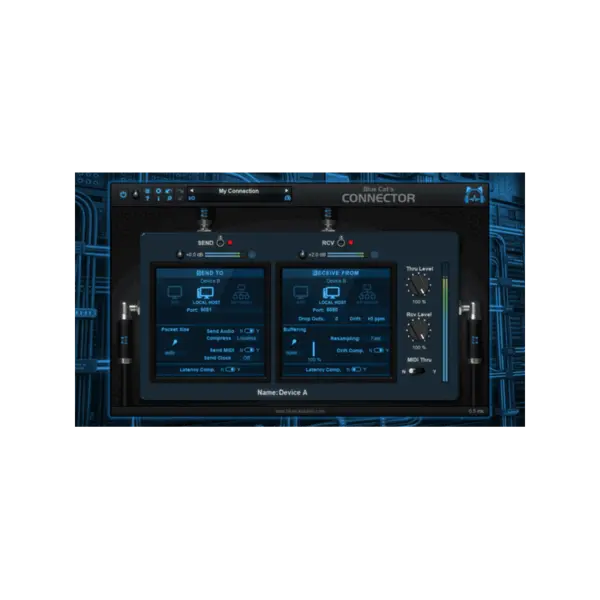 Blue Cat Audio Connector 音訊／MIDI 串流 Plugin (下載版) - 產品圖片 1