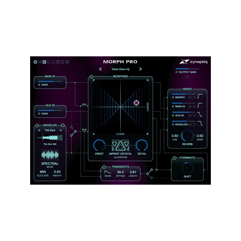 Zynaptiq MORPH 3 PRO 即時音訊變形 Plugin (下載版) - 主圖