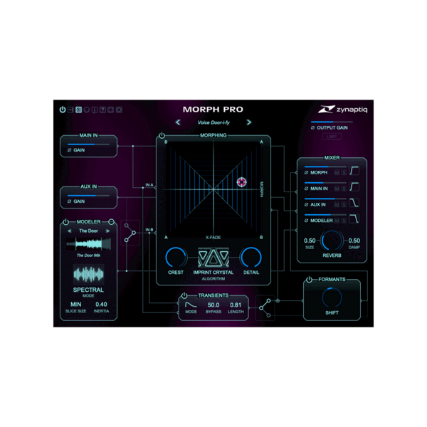 Zynaptiq MORPH 3 PRO 即時音訊變形 Plugin (下載版) - 效果器軟體 Plugin