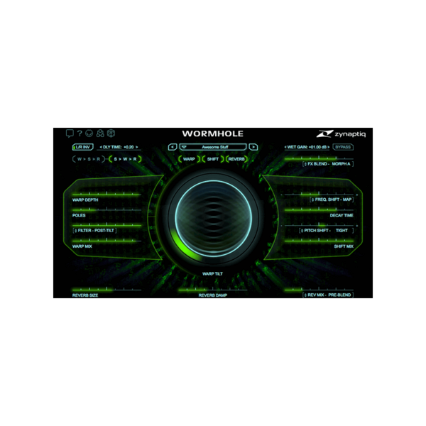 Zynaptiq WORMHOLE 異世界多重效果器 Plugin (下載版) - 效果器軟體 Plugin
