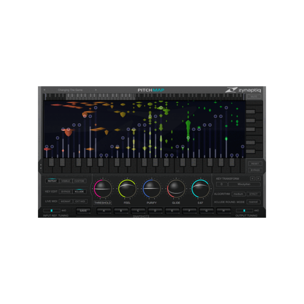 Zynaptiq PITCHMAP 多音即時音高控制 Plugin (下載版) - 效果器軟體 Plugin