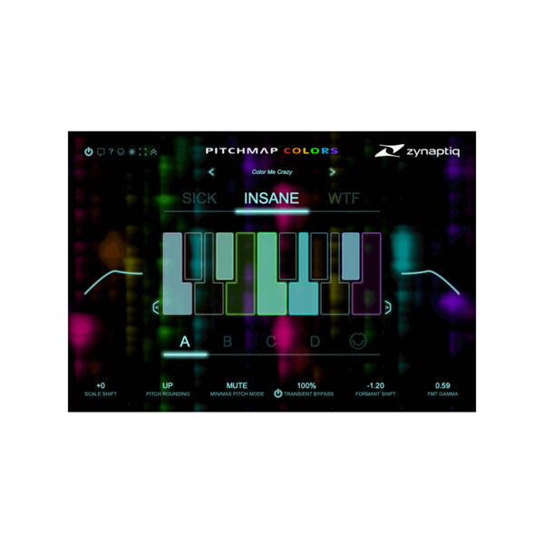 Zynaptiq PITCHMAP::COLORS 音高對應上色 Plugin (下載版) - 效果器軟體 Plugin