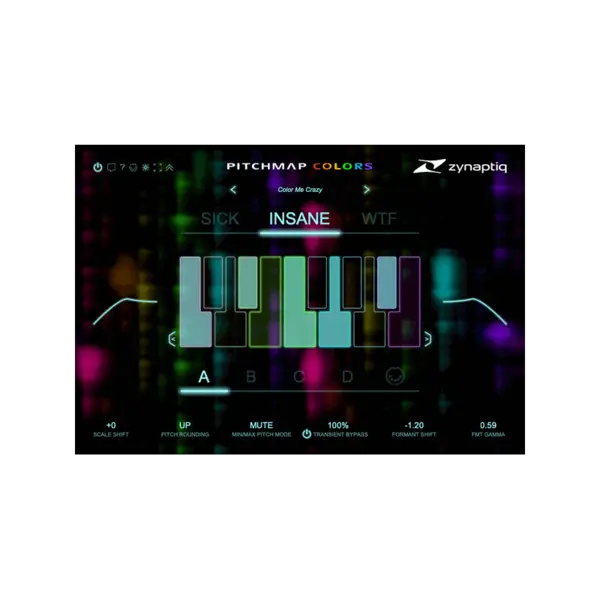 Zynaptiq PITCHMAP::COLORS 音高對應上色 Plugin (下載版) - 產品圖片 1