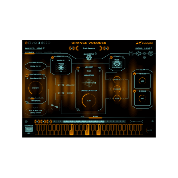 Zynaptiq ORANGE VOCODER IV 多演算法聲碼器 Plugin (下載版) - 效果器軟體 Plugin