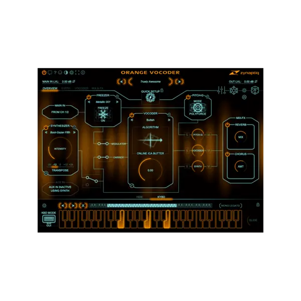 Zynaptiq ORANGE VOCODER IV 多演算法聲碼器 Plugin (下載版) - 產品圖片 1