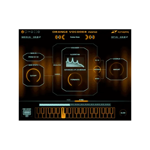 Zynaptiq ORANGE VOCODER NANO 聲碼器 Plugin (下載版) - 產品圖片 1