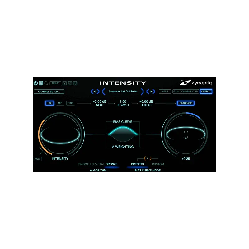 Zynaptiq INTENSITY 2 細節清晰度 Plugin (下載版) - 主圖