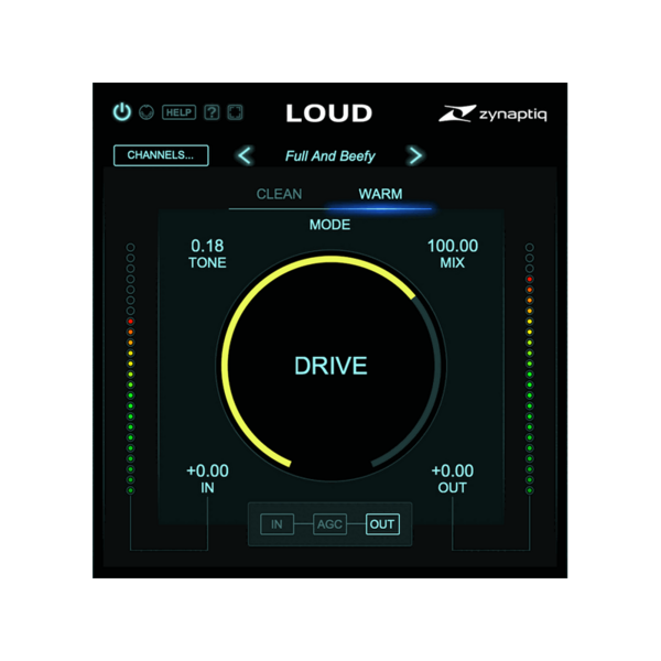 Zynaptiq LOUD 音軌、Bus 與母帶響度 Plugin (下載版) - 效果器軟體 Plugin