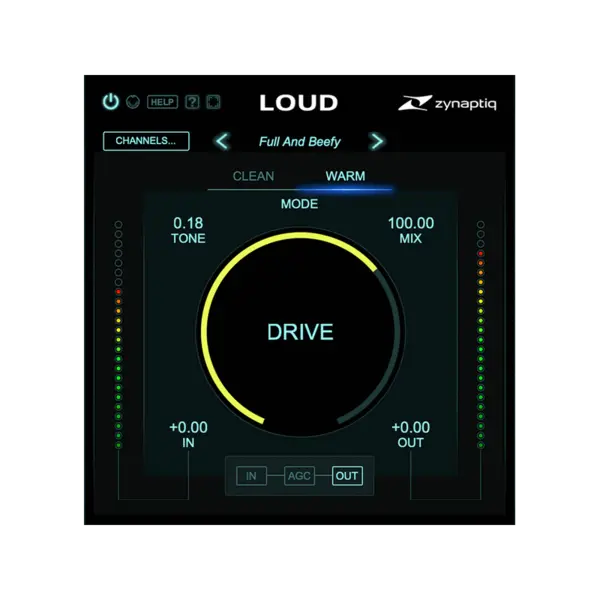 Zynaptiq LOUD 音軌、Bus 與母帶響度 Plugin (下載版) - 產品圖片 1