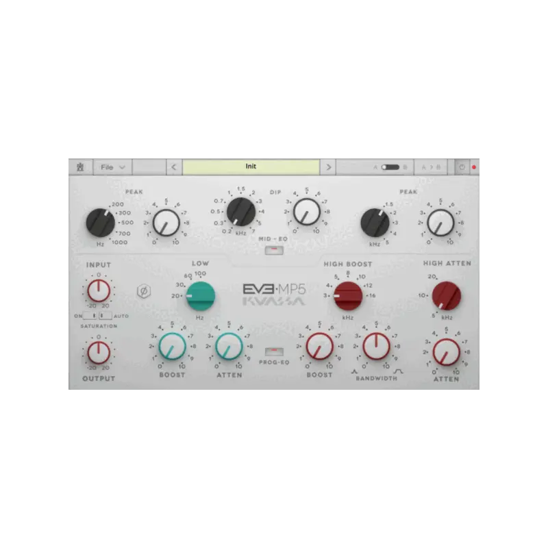 Kuassa EVE-MP5 Pultec 式 EQ Plugin (下載版) - 主圖