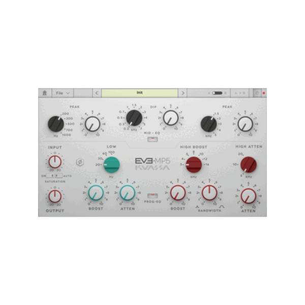 Kuassa EVE-MP5 Pultec 式 EQ Plugin (下載版) - 效果器軟體 Plugin
