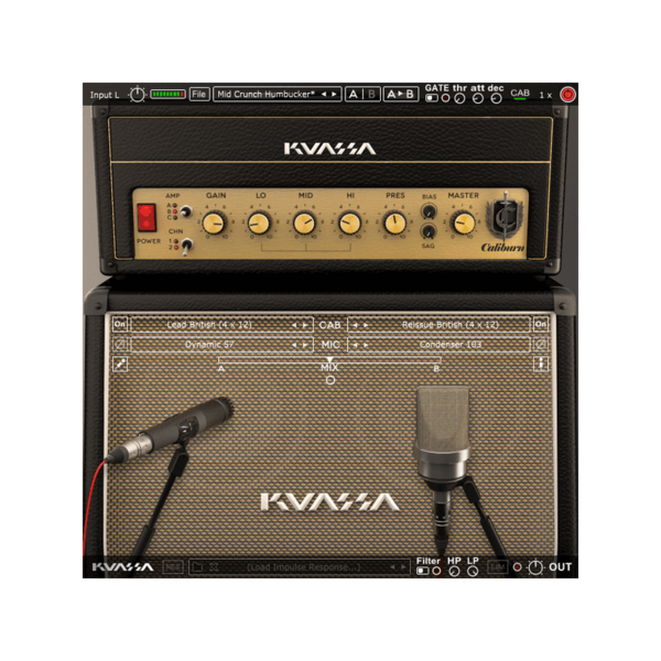 Kuassa Amplifikation Caliburn 英式吉他音箱模擬 (下載版) - 效果器軟體 Plugin