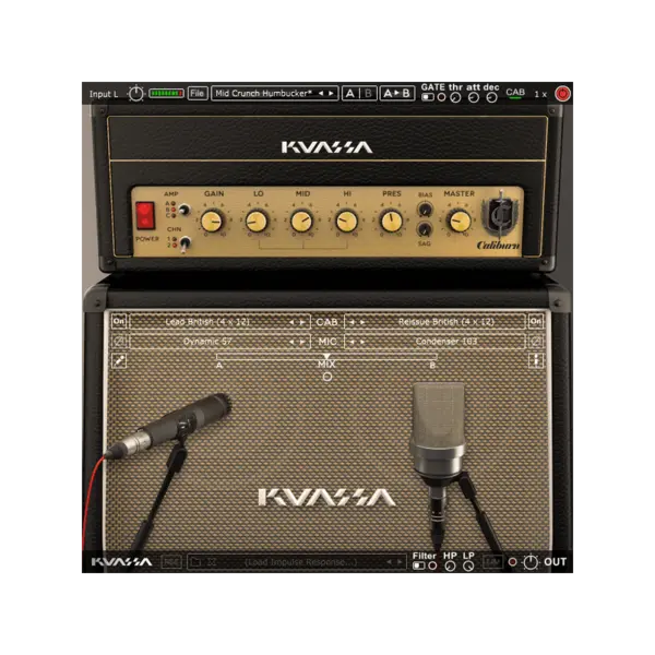 Kuassa Amplifikation Caliburn 英式吉他音箱模擬 (下載版) - 產品圖片 1