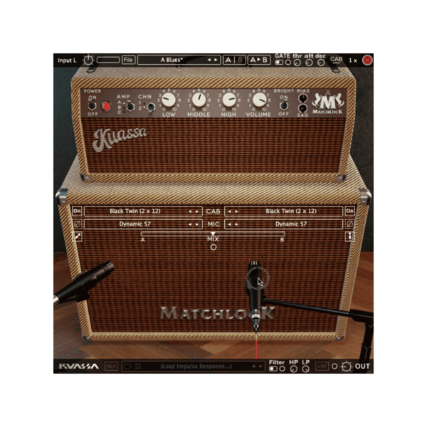 Kuassa Amplifikation Matchlock 美式吉他音箱模擬 (下載版) - 效果器軟體 Plugin