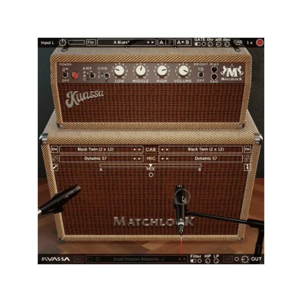 Kuassa Amplifikation Matchlock 美式吉他音箱模擬 (下載版) - 產品圖片 1