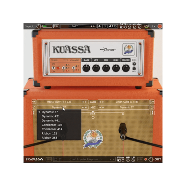 Kuassa Amplifikation Clarent 英式高增益音箱模擬 (下載版) - 效果器軟體 Plugin