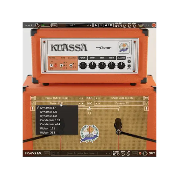 Kuassa Amplifikation Clarent 英式高增益音箱模擬 (下載版) - 產品圖片 1