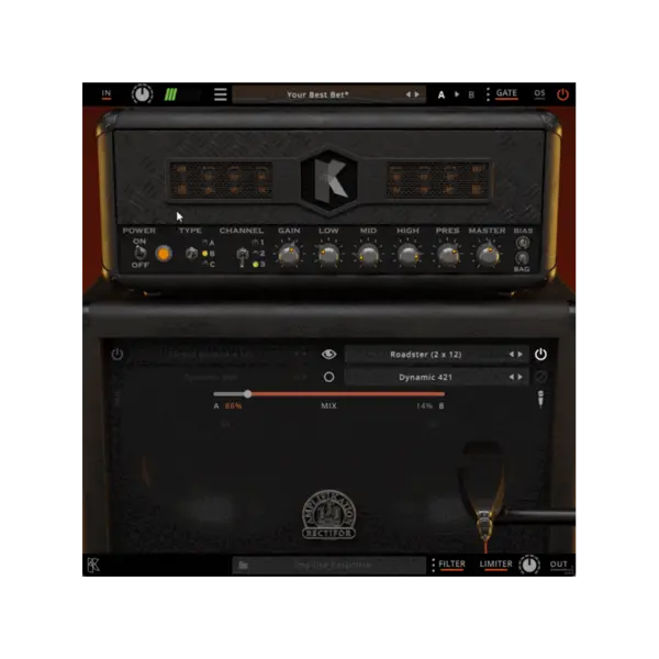 Kuassa Amplifikation Rectifor 高增益音箱模擬 (下載版) - 產品圖片 1