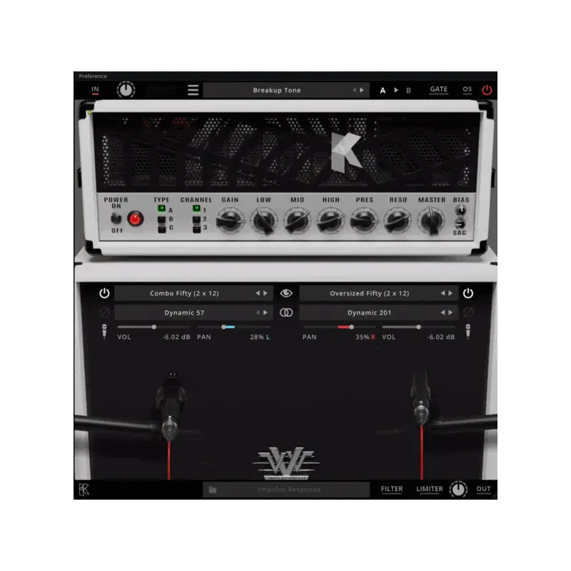 Kuassa Amplifikation VVV 高增益音箱模擬 (下載版) - 主圖