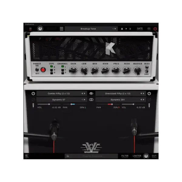 Kuassa Amplifikation VVV 高增益音箱模擬 (下載版) - 產品圖片 1