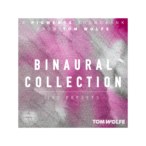 Tom Wolfe Binaural Collection for Pigments Pigments 雙耳音色庫 (下載版) - 音源軟體 Plugin 