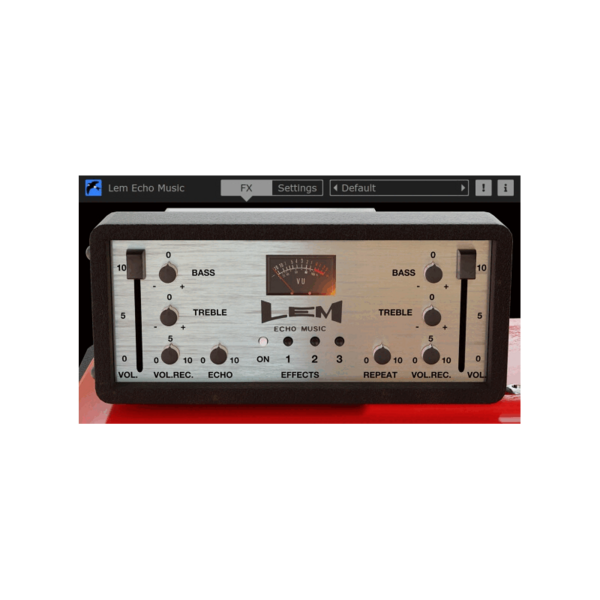 Martinic Lem Echo Music 義大利磁帶回聲 Plugin (下載版) - 效果器軟體 Plugin