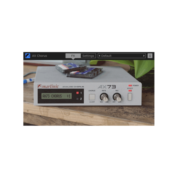 Martinic AX Chorus BBD Chorus Plugin (下載版) - 效果器軟體 Plugin