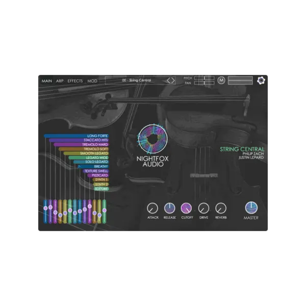 Nightfox Audio String Central 弦樂音源 (下載版) - 產品圖片 1