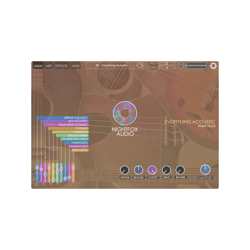 Nightfox Audio Everything Acoustic 原聲樂器音源 (下載版) - 主圖