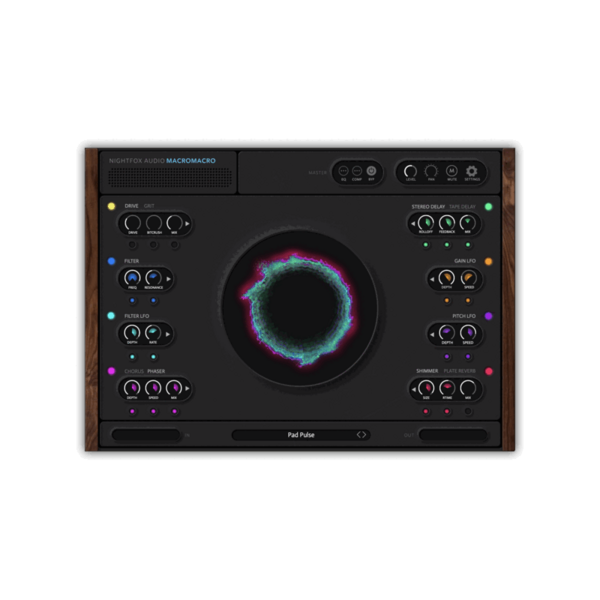 Nightfox Audio MacroMacro 巨集多重效果器 (下載版) - 效果器軟體 Plugin