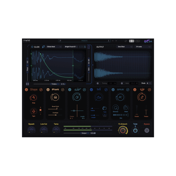 Yum Audio Slap 鼓聲處理 Plugin (下載版) - 效果器軟體 Plugin