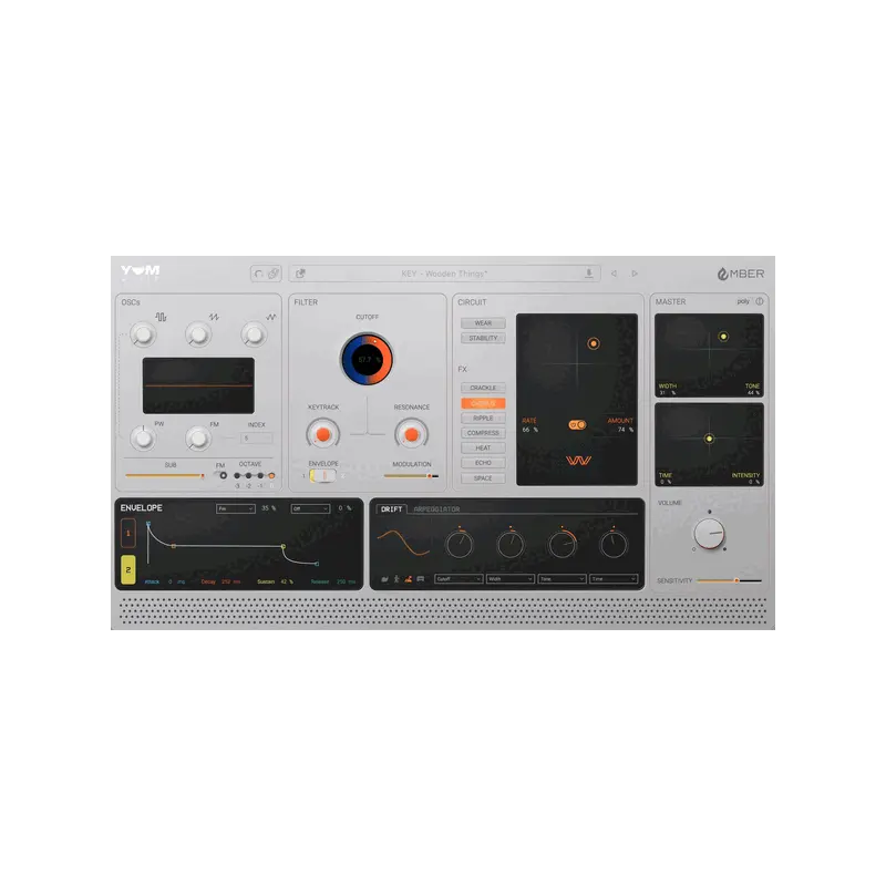 Yum Audio Ember 類比合成器 (下載版) - 主圖