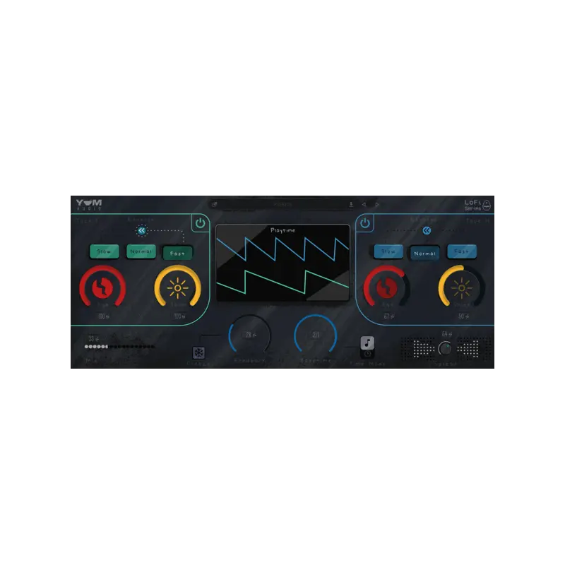 Yum Audio LoFi Playtime 磁帶時間音高效果 Plugin (下載版) - 主圖