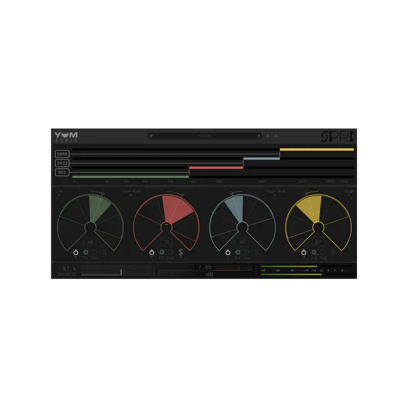 Yum Audio Spread 多頻段立體聲塑形 Plugin (下載版) - 主圖