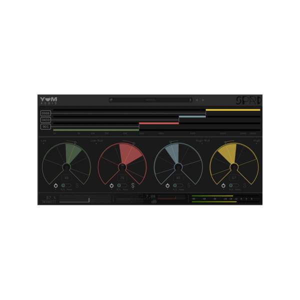 Yum Audio Spread 多頻段立體聲塑形 Plugin (下載版) - 效果器軟體 Plugin