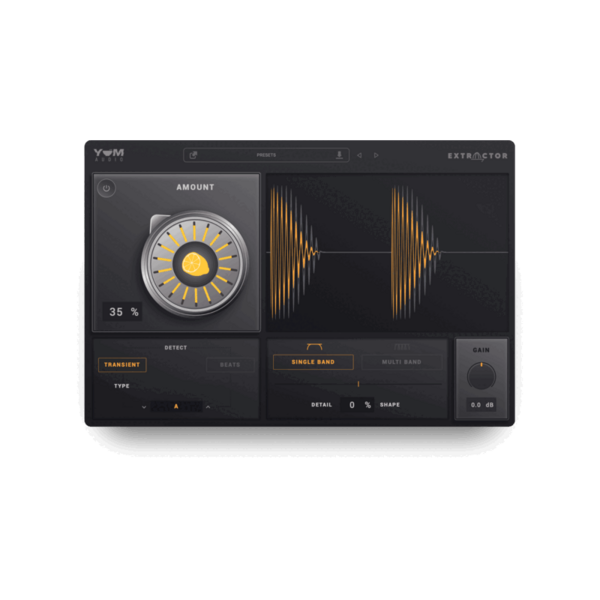 Yum Audio Extractor Loop 收緊與暫態萃取 Plugin (下載版) - 效果器軟體 Plugin