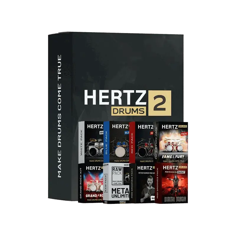 Hertz Instruments Hertz Drums Complete 1 鼓音源全套組 (下載版) - 主圖
