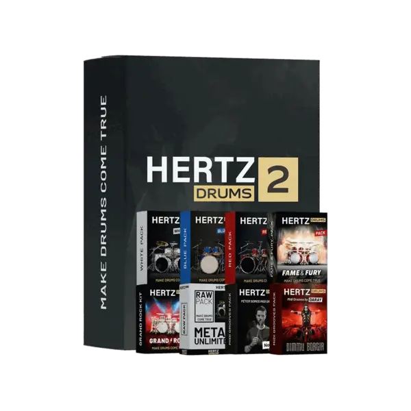 Hertz Instruments Hertz Drums Complete 1 鼓音源全套組 (下載版) - 產品圖片 1