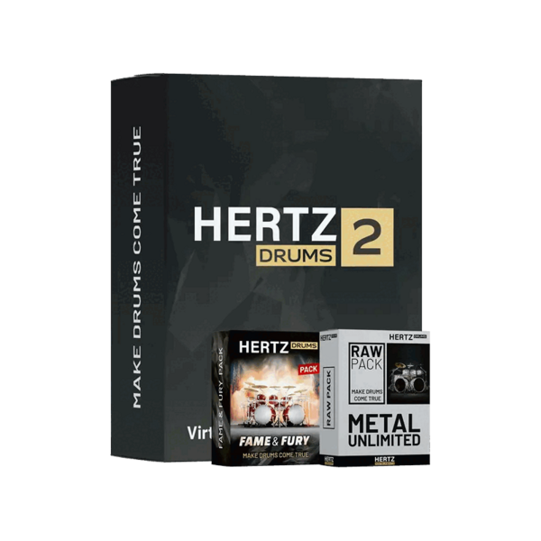 Hertz Instruments Hertz Drums Full Metal Bundle 金屬鼓音源套組 (下載版) - 軟體套組 Bundles