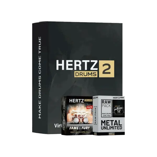 Hertz Instruments Hertz Drums Full Metal Bundle 金屬鼓音源套組 (下載版) - 產品圖片 1