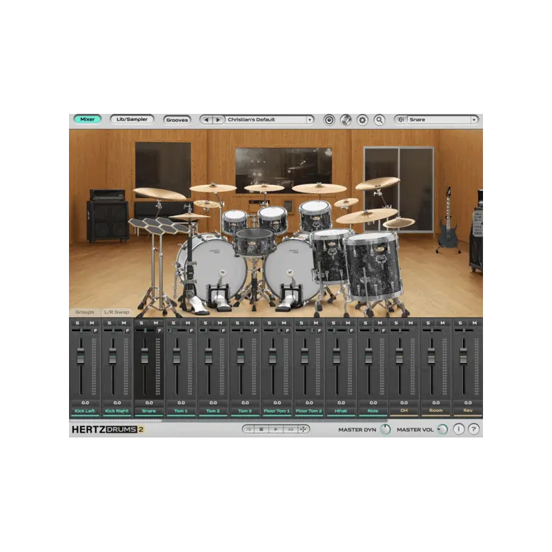 Hertz Instruments Christian Donaldson Signature Pack 簽名鼓組擴充 (下載版) - 主圖