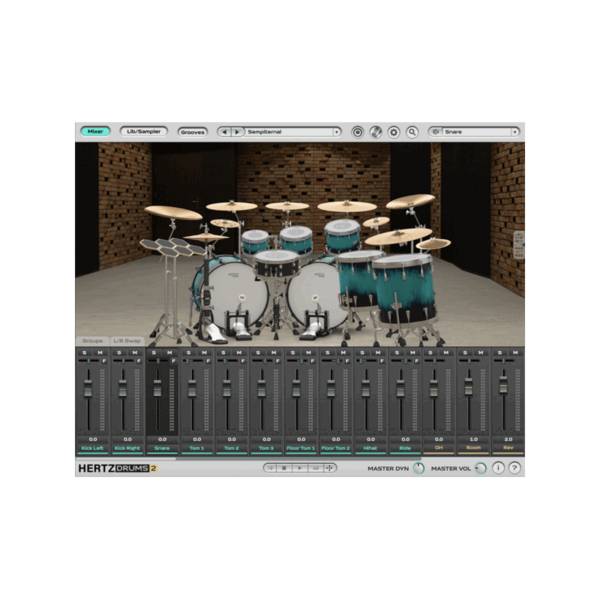 Hertz Instruments Fame & Fury Pack 現代金屬鼓組擴充 (下載版) - 音源軟體 Plugin 