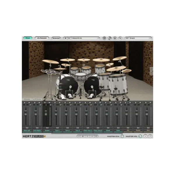 Hertz Instruments Metal Unlimited Raw Pack 原始金屬鼓組擴充 (下載版) - 產品圖片 1
