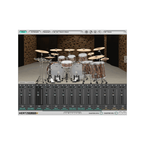 Hertz Instruments Grand Rock Kit 另類搖滾鼓組擴充 (下載版) - 音源軟體 Plugin 