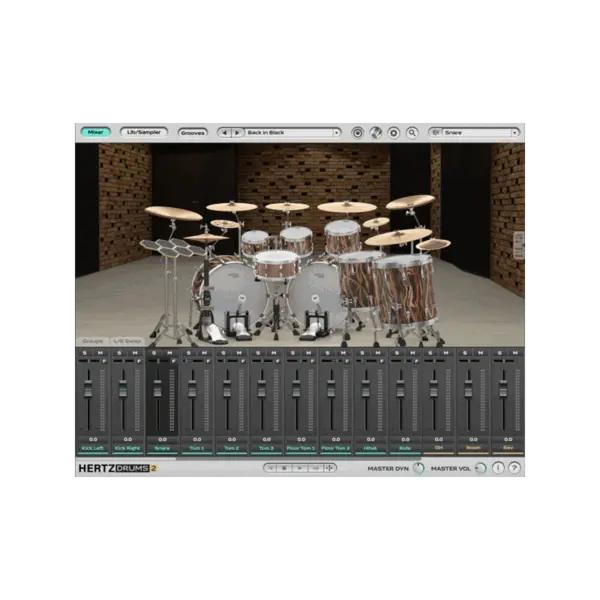 Hertz Instruments Grand Rock Kit 另類搖滾鼓組擴充 (下載版) - 產品圖片 1
