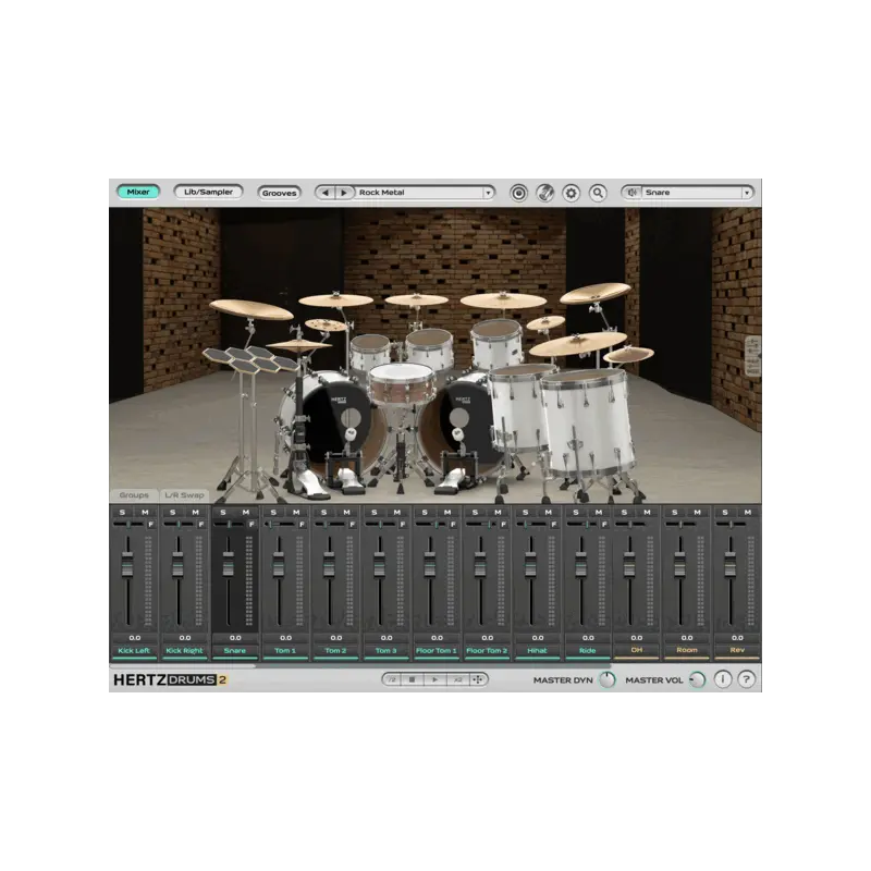 Hertz Instruments White Pack 美國楓木鼓組擴充 (下載版) - 主圖