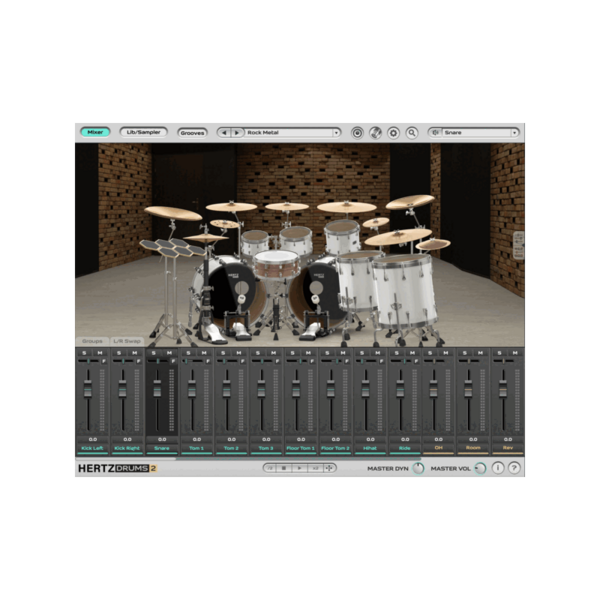 Hertz Instruments White Pack 美國楓木鼓組擴充 (下載版) - 音源軟體 Plugin 