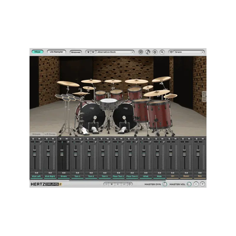 Hertz Instruments Red Pack 歐洲樺木鼓組擴充 (下載版) - 主圖