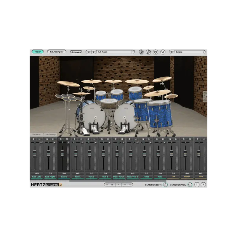 Hertz Instruments Blue Pack 日系混合鼓組擴充 (下載版) - 主圖